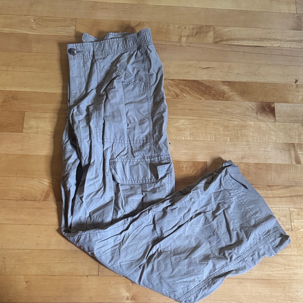 Old Navy Tan Wide Leg Pants Lightweight Comfort